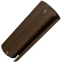 nyvi Balkonverkleidung 100 x 500 cm Braun Polyrattan