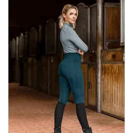 Elt Reitleggings Ella Glam 38 Grünbraun
