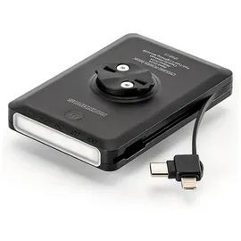 ROCKBROS JP008 Fahrradfrontleuchte mit Powerbank für unter den Tacho – Schwarz
