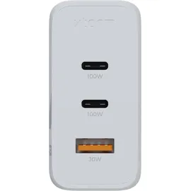 Xtorm GaN2 Ultra Wand-Ladegerät 100W / PD / 2x USB-C / 1x USB-A weiß