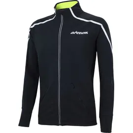 Airtracks Herren Thermo Fahrradjacke - Laufjacke AIR TECH Schwarz M