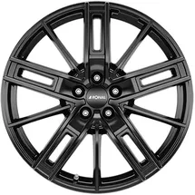Ronal R67 jetblack 8.5x20 ET40 - LK5/112 ML76 Alufelge schwarz