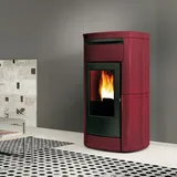 Edilkamin Kira EVO Pelletofen Keramik Bordeaux