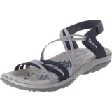 Damen Reggae Slim Takes Two Sandals, Navy Gore/Durabuck/White Trim, 42 EU