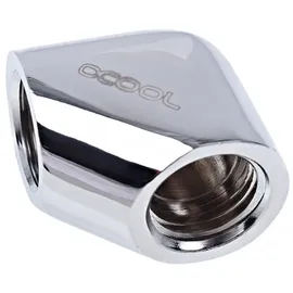 Alphacool 17259 Eiszapfen L-Verbinder G1/4 IG auf G1/4 IG - Chrome