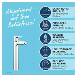 Grohe Start Edge Einhandmischer chrom 23777001