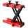 Homcom Hydraulikheber Nylon/Stahl 95-400 mm rot
