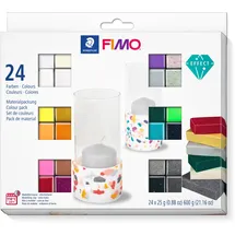 Staedtler FIMO Modelliermasse Effect 24 Halbblöcke