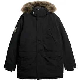 Superdry Everest Faux Fur Jacke Jet Black XL