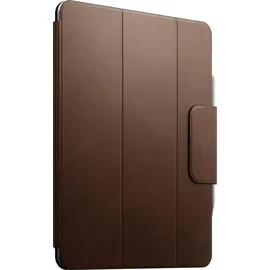 Nomad Modern Leather Folio für iPad Pro 13 M4 (2024) Braun
