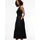 Tommy Hilfiger Trägerkleid Midikleid Schwarz M