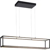 Paul Neuhaus LED-Pendelleuchte Contura Alu, Eisen, Stahl & Metall Schwarz