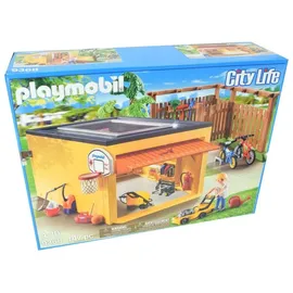 Playmobil City Life Garage mit Fahrradstellplatz 9368