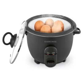 GOURMETmaxx Reiskocher schwarz 1,0 l