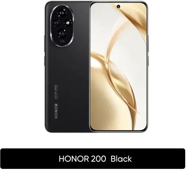 Globale Version HONOR 200 5G Smartphone Snapdragon 7 Gen 3 Android 14 6,7'' AMOLED Display 5200mAh