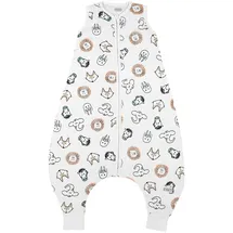 Meyco Baby Ganzjahres-Sleepoverall 2.0 TOG, weiss, 80