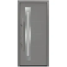 Hörmann ISOPRO IP 780S links 110 x 210 cm graualuminium