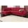 sit&more Ecksofa SIT & MORE "Mailand L-Form, B: 250 cm", rot (karminrot), B:250cm H:85cm T:164cm, Luxus-Kunstleder;Kunstleder Softlux;NaturLEDER (echtes Rindleder)/Korpus passendes Kunstleder Softlux;Luxus-Microfaser Altara Nubuck (100% Polyester), Sofas, Ecksofa,