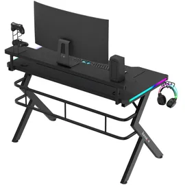 huzaro Hero 5.0 Gaming-Tisch Schwarz