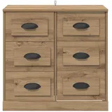 vidaXL Sideboard 70 x 67,5 x 35,5 cm Braun