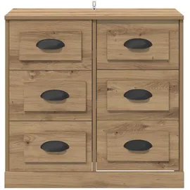 vidaXL Sideboard 70 x 67,5 x 35,5 cm Braun