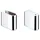 Hansgrohe Abdeckung Wandstange Chrom