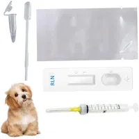 Schwangerschaftstest-Set für Hunde zu Hause, schnelle und genaue Erkennung, Schwangerschaftstest für Hunde mit Puffer, frühzeitiger Einweggebrauch für, Dekor