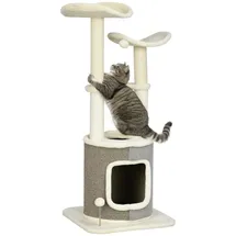 PawHut Kratzbaum 110 cm Weiß