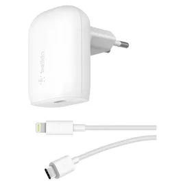Belkin BOOST Charge USB-C 30W PD PPS 1m Light.Kab.WCA005vf1MWH-B5 - Weiß