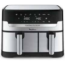 Moulinex Dual Easy Fry & Grill EZ905D20 schwarz