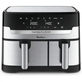 Moulinex Dual Easy Fry & Grill EZ905D20 schwarz
