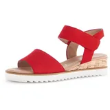 Gabor Sandale in rot | Gr.: 40