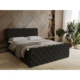 GRAINGOLD Lunaris 160 x 200 cm Schwarz