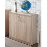 Bega Kommode Schrank Eiche Sonoma Nachbildung, BxHxT 74x86x35 cm