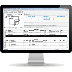 Safetytest Datenbanksoftware Safety-Remote