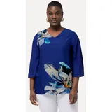 Ulla Popken Bluse in dunkles saphir | Gr.: 46-48