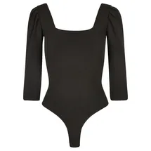 URBAN CLASSICS Ladies Recycled 3/4 Sleeve Body - Schwarz