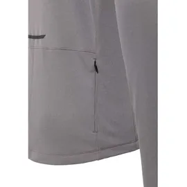 Jack Wolfskin Bike Commute Halbreißverschluss-sweatshirt - Dark Taupe - 2XL