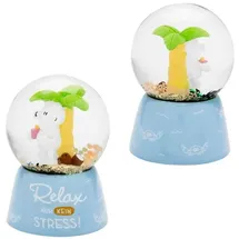 SHEEPWORLD Traumkugel mit Spruch 'Relax, nur kein Stress'