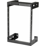 Startech StarTech.com 2-Pfosten 15HE Heavy-Duty Wandmontage Netzwerk-Rack, 19" Open Frame Server Rack, 12" Tief, Wandmontage Daten-Rack für IT / AV / Patch Panel / Computer Geräte (RK15WALLO)