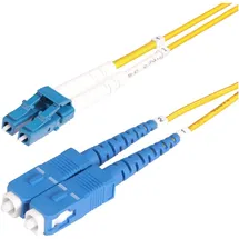Startech StarTech.com 30m OS2 LWL Patchkabel LC zu SC (UPC) Singlemode Duplex 9/125μm, 10G, Bend Insensitive, Low Insertion Loss LSZH Glasfaserkabel LC auf SC