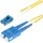 Startech StarTech.com 30m OS2 LWL Patchkabel LC zu SC (UPC) Singlemode Duplex 9/125μm, 10G, Bend Insensitive, Low Insertion Loss LSZH Glasfaserkabel LC auf SC