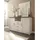 SchlafKONTOR Kombikommode 150 x 90 x 42 cm Braun / Weiß