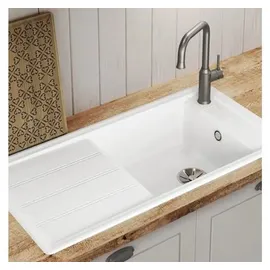 Blanco Faron XL 6 S links Silgranit anthrazit Handbetätigung 1000 x 500 mm