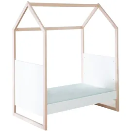 ROBA BAUMANN Roba Hausbett 70x140cm Buche natur Holz weiß