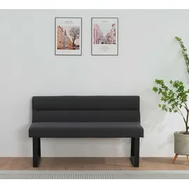 OTTO home Polsterbank Ivanna Anthrazit 140 x 82 x 62 cm