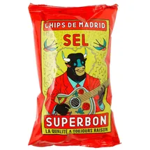 Superbon Chips Sel Kartoffelchips mit Salz knusprig würzig 135g