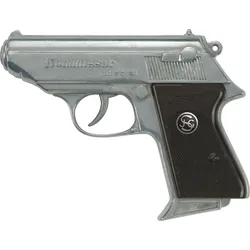 J.G. Schrödel - Kommissar, 13-Schuss Pistole Knalllautstärke: 125 db