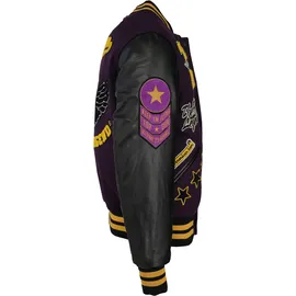 Top Gun Collegejacke lila M