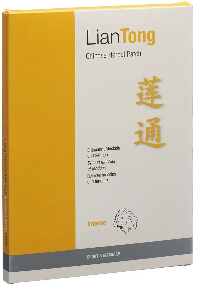 Liantong Chinese Herb Intense Patch 10x14cm